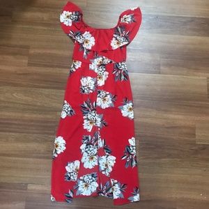 Promesa Off The Shoulder Floral Dress